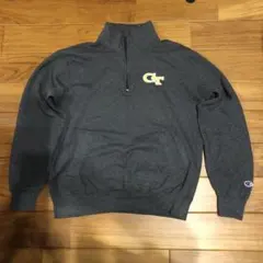Champion ／GT エコフリース 米カレッジ・プルオーバー グレー M
