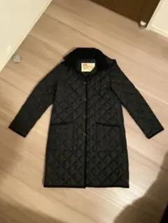 Traditional Weatherwear ブラック キルティングコート