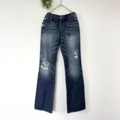 ルールナンバー925［L］新品タグ付◎ダメージウォッシュ加工◎ブーツカットデニムのサムネイル