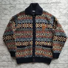 未使用級/XLパパスプラス　ステンカラーコート　くるみボタン　ウール　アイボリー セール】ゴールドボタンAラインミドルコート（ステンカラー