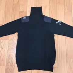 Oakley 黒 ハイネック ニットセーター