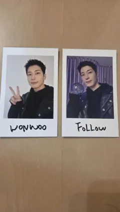 SEVENTEEN インスタントフォト ウォヌ WONWOO 2枚 - メルカリ