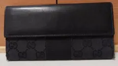 Gucci 二つ折り長財布 黒