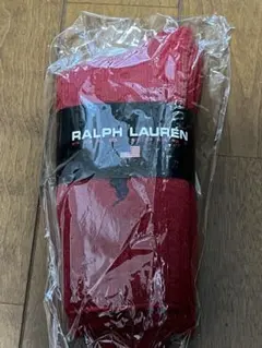 Polo Ralph Lauren 赤 ソックス 23〜25cm