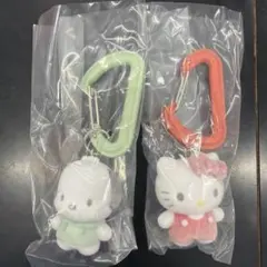 サンリオ　カラフルカラビナ　マスコットチャーム　ポチャコ　キティ