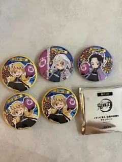 アニメキャラクター缶バッジ5個セット