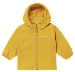 mont-bell フード付きジャケット イエロー　90