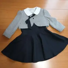 チェック柄フォーマルドレス