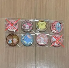 サンリオ　刺繍缶バッジ　6点セット