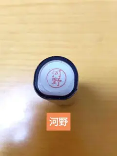 シャチハタネーム9　印鑑　河野