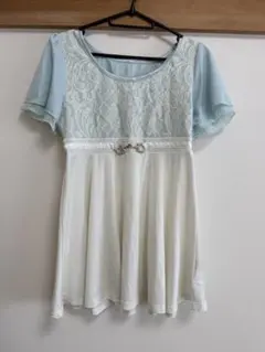 CECIL McBEE レース切替 チュニックミントブルー 美品 Y2Kのサムネイル