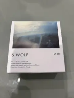 & WOLF UF-002 light beige ファンデーション　未開封