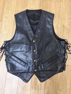 廃盤。幻品。極美品。リアルマッコイズ ホースレザージャーキンベスト