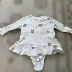 gelato pique クマ柄ロンパース 70