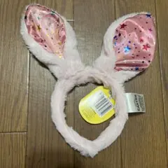 イースター ウサギ耳カチューシャ ピンク