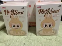 正規品 LABUBU ラブブ Have a seat 未開封2個セット