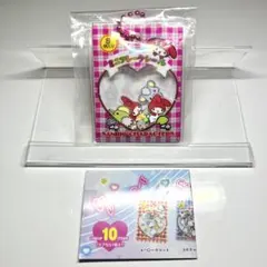 サンリオ シャカシャカフレークシール風 チャーム マイメロディ マイメロ