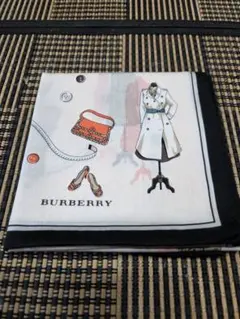 大判　レア柄　BURBERRY ハンカチ
