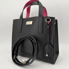 ケイトスペード ハンドバッグ ショルダーバッグ 2way レザー 自立 ブラックのサムネイル