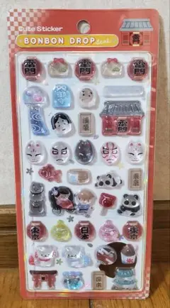 BONBON DROP ボンボンドロップシール 浅草 雷門 パンダ