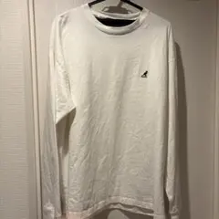 KANGOL × BEAMS HEART 長袖カットソー L ホワイト