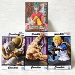 【未開封】ワンピースフィギア 4体セット ルフィ&サボ&白ひげ&小紫