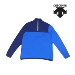 DECENT ゴルフセーター ハーフジップ ネイビーL