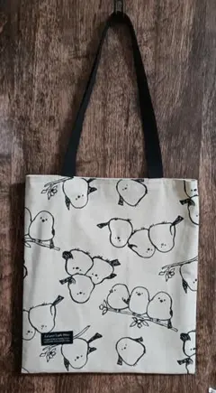 ハンドメイド☆トートバッグ☆シマエナガ