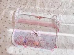 ☆小さめ☆ハンドメイド　ランドセルカバー☆ゆめかわ① 女の子　透明　シャカシャカ