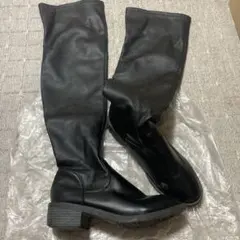 ニーハイブーツ　黒