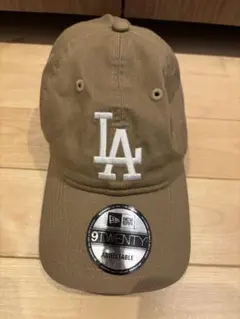 New Era 9TWENTY LAキャップ ベージュ