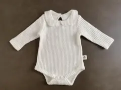 襟付きロンパース
