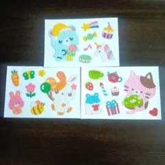 ビーズアートシール キャラクターグッズ