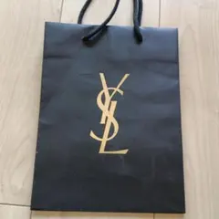 イヴサンローラン　 ギフト袋 黒 ゴールド