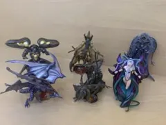 ファイナルファンタジー フィギュア 6体セット ➕ジャンク品2体とカード7枚
