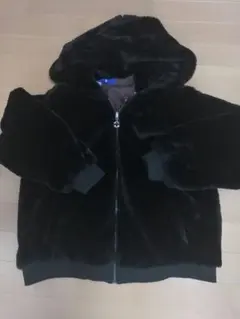 アベイル　Avail　クマ　総柄　リバーシブル　ファーブルゾン