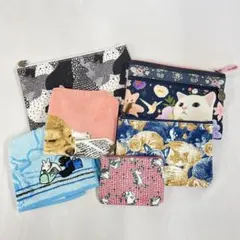 CP-A0083　マーブルシュッド　ポーチ　ハンドタオル　６点セット