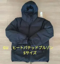 GU ヒートパテッドブルゾン Sサイズ 09 BLACK