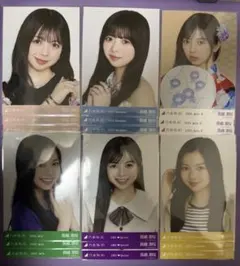 き*き様 乃木坂46 生写真 長嶋凛桜 6コンプ まとめ売り！