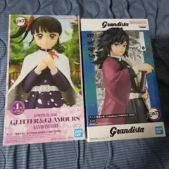 鬼滅の刃 冨岡義勇 栗花落カナヲ フィギュア 2点セット