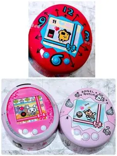 【たまごっちチョコ缶3種セット】バレンタインまめっち・てんしっち・らぶりっち②