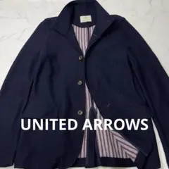 UNITED ARROWS ネイビー テーラードジャケット M
