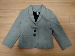 ザラ　ジャケット　グレー 長袖　女の子　110〜120cm