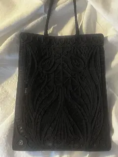 最終値下げ】Mame Kurogouchi コード刺繍ハンドバッグ 箱タグ付き