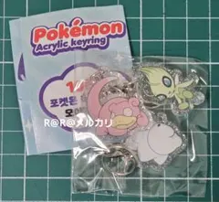韓国　ポケモンタウン　アクリル　キーホルダー　キーリング　ポップアップ　4
