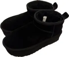 UGGムートンブーツ クラシックウルトラミニプラットフォーム