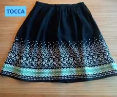 TOCCA トッカ シルクスカート 裏地付きのサムネイル