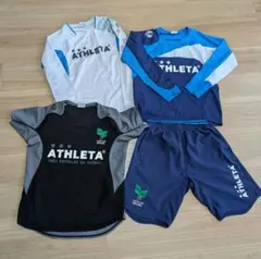 ATHLETA サッカーウェアセット　140〜150