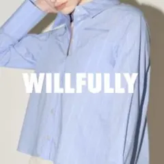 WILLFULLY<ウィルフリー>ストライプシャツ