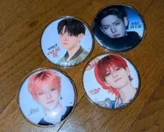 TREASURE ヨシ 缶バッジ 4個セット